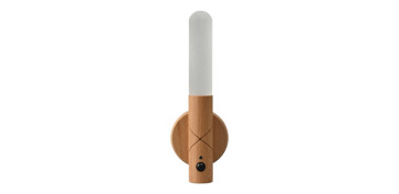 Iluminacion vivienda - LAMPARA LED PORTATIL CON SENSOR MADERA CLARA ROD 1W 100LM 3CCT