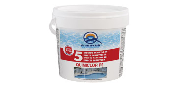 Piscinas, accesorios y complementos - CLORO 5 ACCIONES TABLETA 250GR 10G