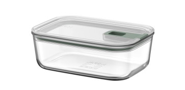 CONTENEDOR ALIMENTOS VIDRIO EASYCLIP 1000 ML MENTA