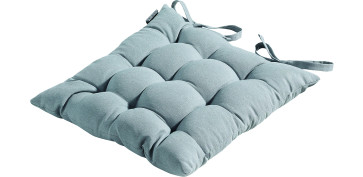 Librería y papeleria - COJIN SILLA GRIS CLARO 42X42X6CM PANAMA LIGHT GREY