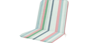 Librería y papeleria - COJIN RESPALDO RAYAS/VERDE 94X48X4CM RIGHE SALMONE