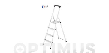 Escaleras - ESCALERA ALUMINIO DOMESTICA L40 EASYCLIX 4 PELDAÑOS