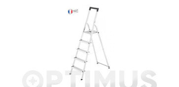 Escaleras - ESCALERA ALUMINIO DOMESTICA L40 EASYCLIX 5 PELDAÑOS