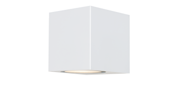 Iluminacion vivienda - APLIQUE EXTERIOR CONFO BLANCO 1XGU10 IP44