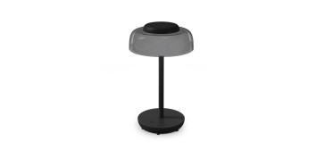 Iluminacion vivienda - LAMPARA SOLAR LED MOURO NEGRO 200LM RGB