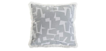 FOLLETO JARDIN 2026 - COJIN POLIESTER IMPRESO GRIS 45 X 45 CM