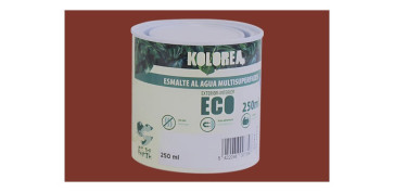 Esmaltes - ESMALTE AL AGUA ECO SATINADO 250 ML ROJO INGLES