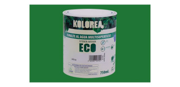 Esmaltes - ESMALTE AL AGUA ECO SATINADO 750 ML VERDE PRIMAVERA