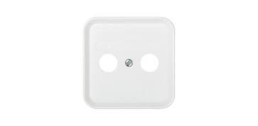 Material instalacion electrico - TAPA PARA TOMA R-TV BLANCO S31