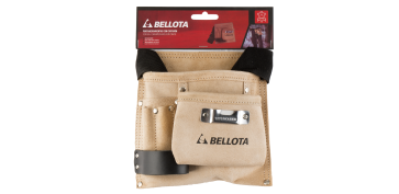 CINTURON PORTA-HERRAMIEINTAS DE PIEL 3 BOLSILLOS 