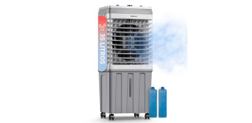 Aire acondicionado - CLIMATIZADOR EVAPORATIVO MECANICO 80W 35L