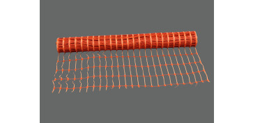 MALLA SEÑALIZACIÓN 50MT NARANJA