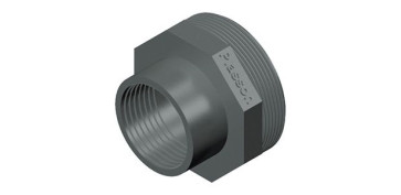 Conduccion Polietileno - REDUCCIÓN ROSCA MACHO - HEMBRA 1\