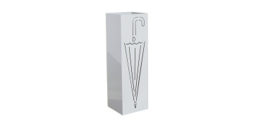 Novedades - PARAGÜERO METAL PARAGÜAS BLANCO