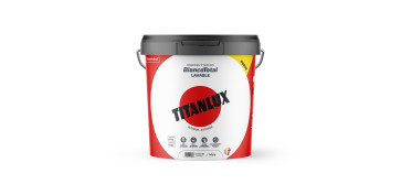 PINTURA PLASTICA INTERIOR EXTERIOR BLANCO TOTAL MATE 14 L BLANCO