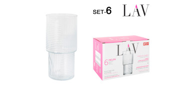 Todo para la mesa - VASO APILABLE PACK 6UDS HELEN 40CL