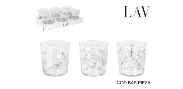 Todo para la mesa - VASO PINTA DECORADO LIORA 34CL