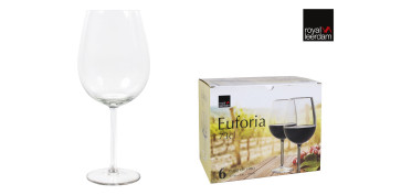 Todo para la mesa - COPA VINO PACK 6UDS EUFORIA 73CL