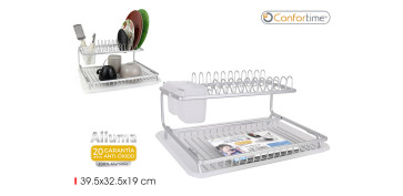 Ordenacion y conservacion de cocina - ESCURREPLATOS ALLUMA QUTT 39,5X32,5X19CM