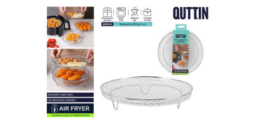 Utensilios de cocina - REJILLA REDONDA FREIDORA AIRE METALICA 20CM