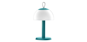 Novedades - LAMPARA LED PORTATIL RECARGABLE 3 EN 1 AZUL 330LM 2700K IP44 AJUSTABLE EN ALTURA