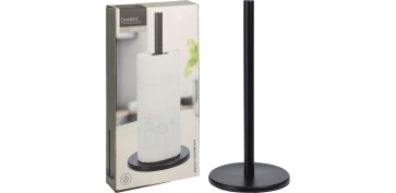 PORTAROLLOS COCINA NEGRO 32CM