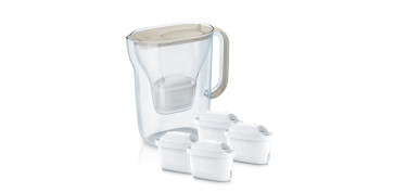 Utensilios de cocina - JARRA FILTRANTE STYLE ESSENTIAL STAND BLANCA +4 FILTROS