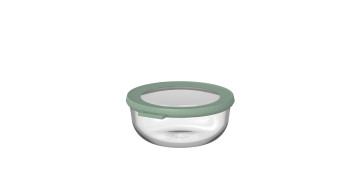 Utensilios de cocina - BOL VIDRIO REDONDO CON TAPA CIRQULA 750 ML - NORDIC SAGE