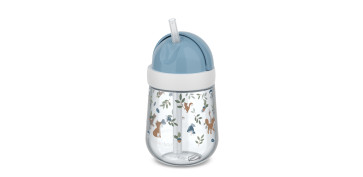 VASO BEBE CON PAJITA MIO 300 ML - FOREST FRIENDS