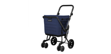 Textil y costura - CARRO COMPRA 4 RUEDAS WE GO PREMIUM BLUEBERRY