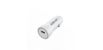 Telefonia - CARGADOR DE COCHE PUERTO USB C 18W BLANCO