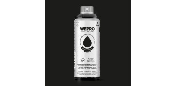 Aerosol o spray - PINTURA SRAY MTN WEPRO WATER SATINADO 400 ML NEGRO COSMOS