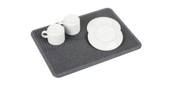 BANDEJA ESCURREPLATOS DE DIATOMITA DAMON 40X30CM GRIS