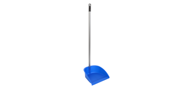 Utiles de limpieza - RECOGEDOR CON PALO BASIC AZUL