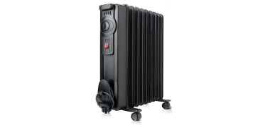Calefacción electrica - RADIADOR ACEITE 1500W 10 ELEMENTOS