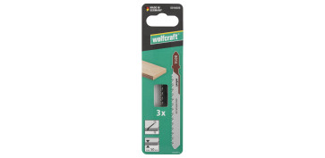 Sierras - HOJA SIERRA CALAR CONTRACHAPADO CORTE FINO HCS VASTAGO T 50MM 3PZ