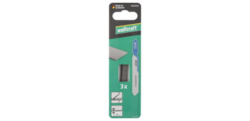 Sierras - HOJA SIERRA CALAR CORTE FINO HSS VASTAGO T 6MM 3PZ