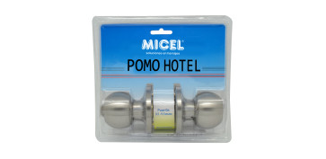 POMO PUERTA BOLA HOTEL PP07 INOX