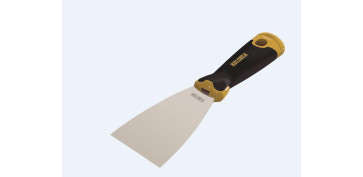 Utiles para pintar - ESPATULA PINTOR INOXIDABLE PRO MANGO BIMATERIA 3 CM