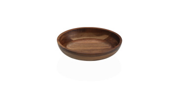 Vajillas - BOL GRANDE OVALADO APERITIVO ACACIA 20X14X4.5CM