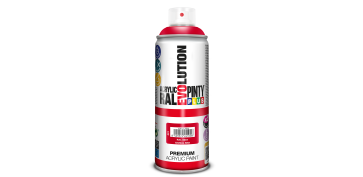 Aerosol o spray - PINTURA SPRAY ACRILICA EVOLUTION BRILLO 520 CC RAL 3001 ROJO SEÑAL