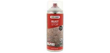 Aerosol o spray - PINTURA ANTIOXIDANTE SPRAY RUST STOP BRILLO 400 ML RAL 9010 BLANCO