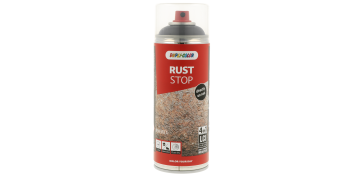 Aerosol o spray - PINTURA ANTIOXIDANTE SPRAY RUST STOP FORJA 400 ML RAL 701 ALUMINO