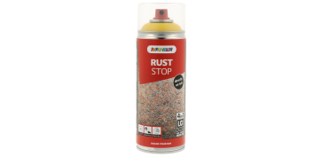 Aerosol o spray - PINTURA ANTIOXIDANTE SPRAY RUST STOP SATINADO 400 ML RAL 1021 AMARILLO