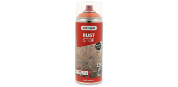 Aerosol o spray - PINTURA ANTIOXIDANTE SPRAY RUST STOP SATINADO 400 ML RAL 2004 NARANJA