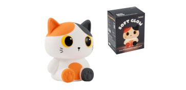 FOLLETO NAVIDAD 2026 - LUZ NOCTURNA DE SILICONA GATO NARANJA