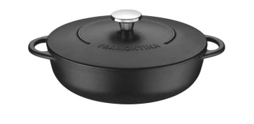 FOLLETO NAVIDAD 2026 - CAZUELA BAJA HIERRO FUNDIDO ESMALTADO CON TAPA 28CM 4L NEGRO