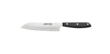 Cuchilleria - CUCHILLO SANTOKU IBIZA ALVEOLOS 180MM