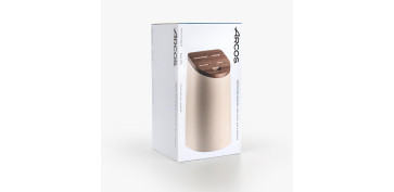 Cuchilleria - SOPORTE UNIVERSAL ABS+ACACIA BLANCO ROTO