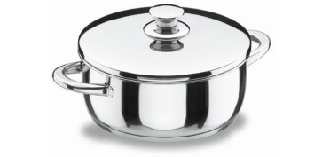 Coccion - CACEROLA CON TAPA FUENTE DIFUSOR INDUCCION INOX VITROCOR 26 CM